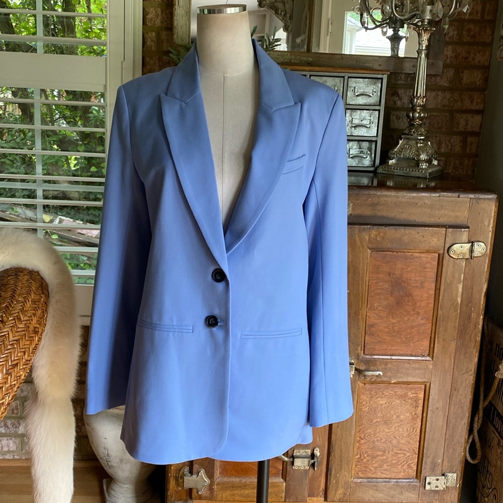 ARGENT MADE IN USA LUXURY BLAZER JACKET 12 VIRGIN WOOL